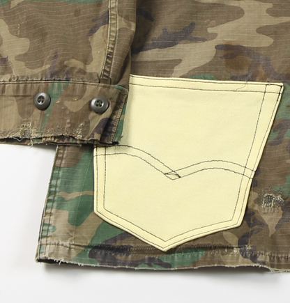 Upcycle Military Jacket #1YP