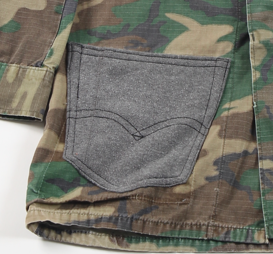 Upcycle Military Jacket #2GP