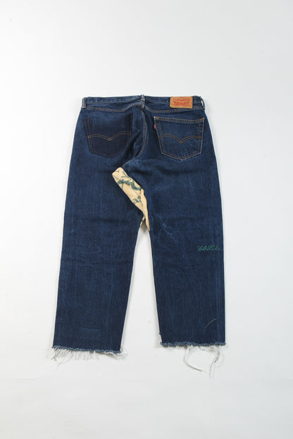 Upcycle Levis Jeans