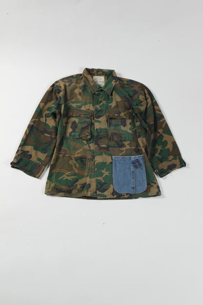 Upcycle Military Jacket #5DP