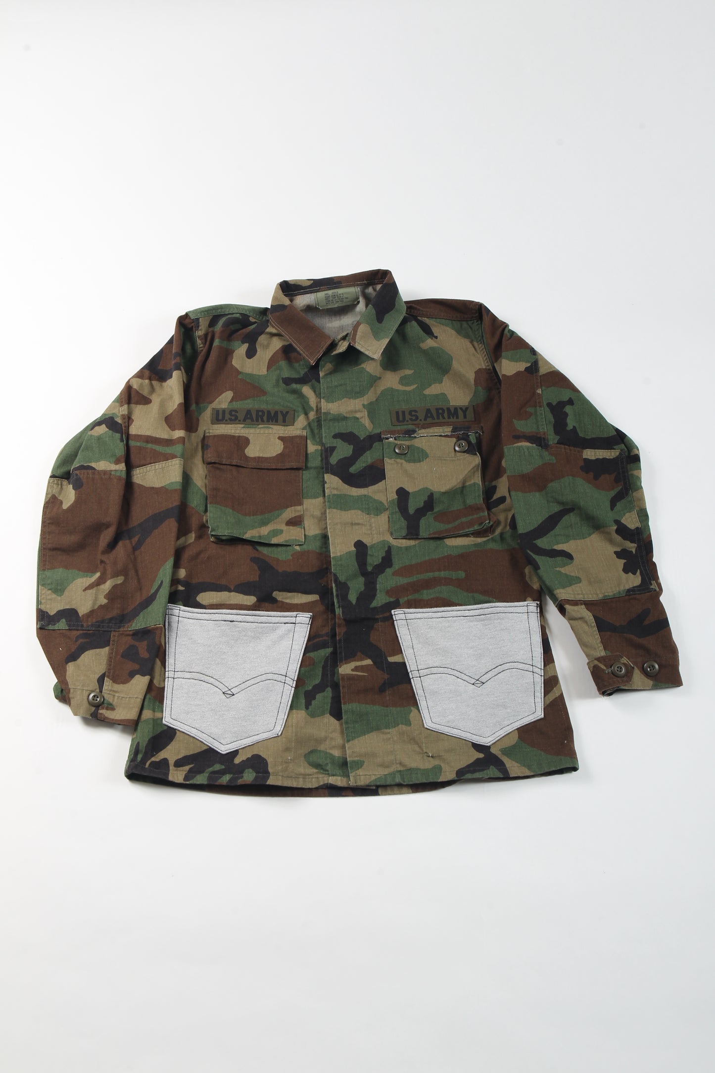 Upcycle Military Jacket #3GP