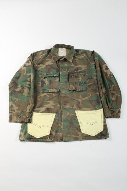 Upcycle Military Jacket #1YP