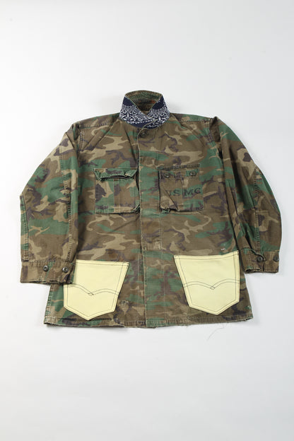 Upcycle Military Jacket #1YP