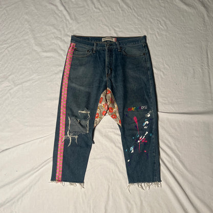 Upcycle Levis Jeans #2