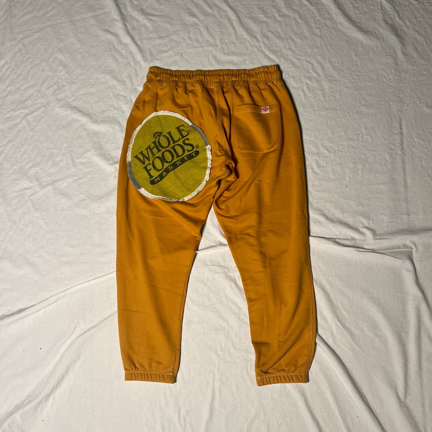 Upcycle Sweat Pants / Yellow