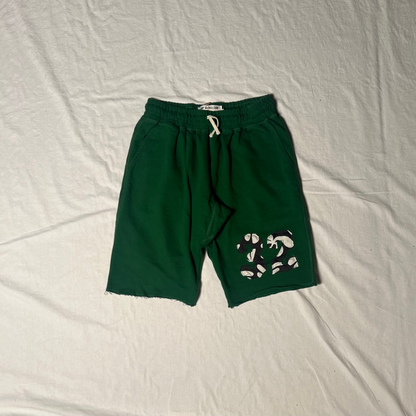 Upcycle Sweat Shorts / Green