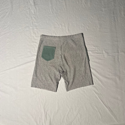 Upcycle Sweat Shorts / Gray