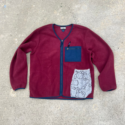 Upcycle P Fleece Jacket